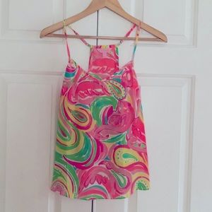 Lilly Pulitzer silk top